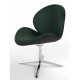 Revive Upholstered Retro Lounge Chair With 4 Star Base